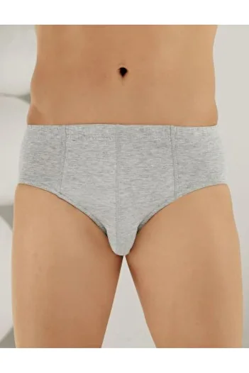 Şahinler Grey Men's 6-Piece Jersey Panties Slip 009