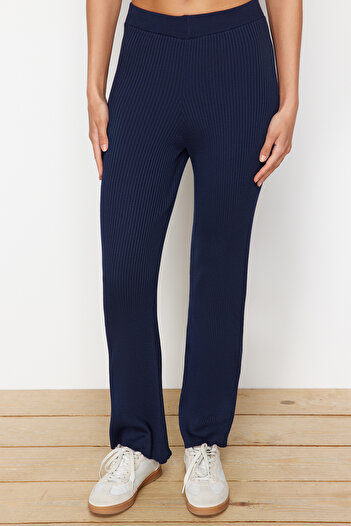 Trendyol Collection Navy Blue Knitwear Bottom-Top Suit Twoss24Au00117