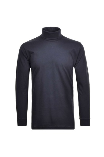 Ragman Herren Rollkragenpullover - Langarm Basic Rollkragen Regular Fit, Single Jersey, einfarbig