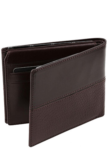 Pierre Cardin Men's Brown Flother - Analin Wallet 22065K KRVT8690002222200