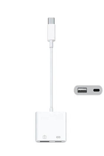 IDE USB OTG adaptörü Telefondan Usb Flash Bellek ile dosya aktarım Android ve Apple için uyumlu