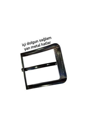 Leather 3.5cm Leather Belt Buckle