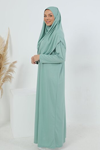 medipek Mint Green One-Piece Prayer Dress