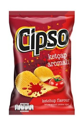 Cipso Serrated Ketchup Potato Chips Super Size 85 g