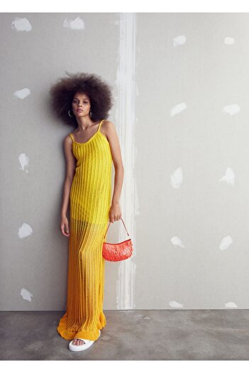 MANGO Woman Tassel shoulder bag