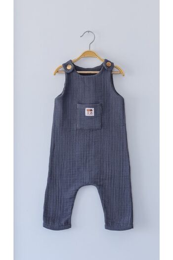 Las Vivas Kids Muslin Overalls Winter Spring Baby Kids Overalls Salopette Overalls