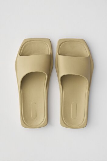 OZYO Gala Beige Eva Summer Beach - Καθημερινές Παντόφλες
