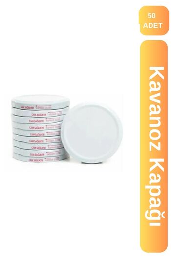 Viyalente Canning Lid Jar Lid Double Silicone Bottle Lid 50 Pieces
