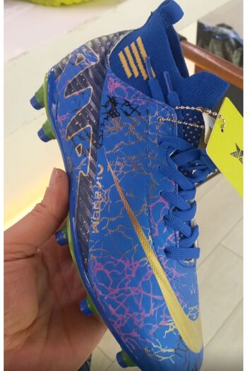 Twingo New Season Air Laliga - Extra Comfortable Adult Children's Football Shoes with Saxs Socks