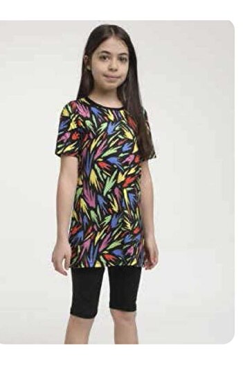 GC GÖKHAN CLUB Half Sleeve and Half Closed Hijab Swimsuit - Girl