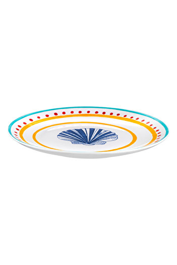 Emsan Voyage Shell 2-Piece Cake Plate - 21 cm
