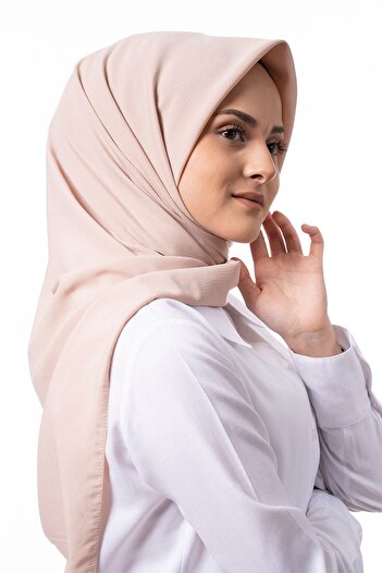 Kadınbona Εισαγόμενο 100% Luxury Medina Silk Scarf Honey Foam