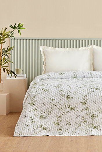 Sarah Anderson Marisa Double Bedspread Green