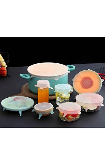 ALİNA HOME 5 Pieces Silicone Stretch