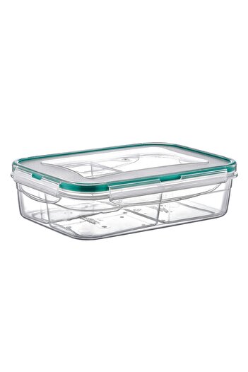 Viyalente 4 Compartment Lunch Box 1000 Ml Airtight & Liquid-Tight Nutrition & Storage Container LC-520