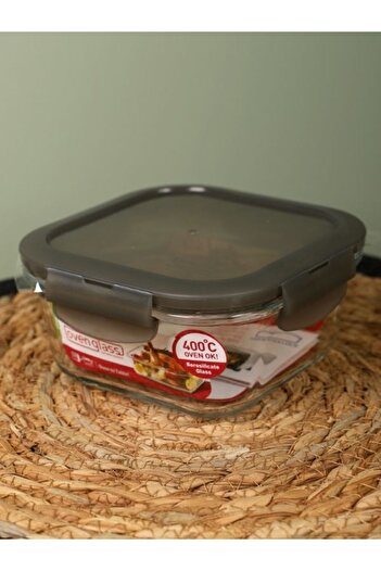 Viyalente 2 Lock & Lock Airtight Glass Storage Container 500 ml| 400°C Safe as Heat