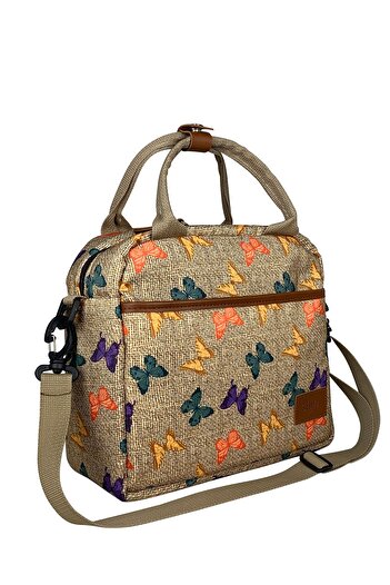 Stylo Food Bag Insulated Thermal Bag Food and Food Carrying Lunch Box-butterfly