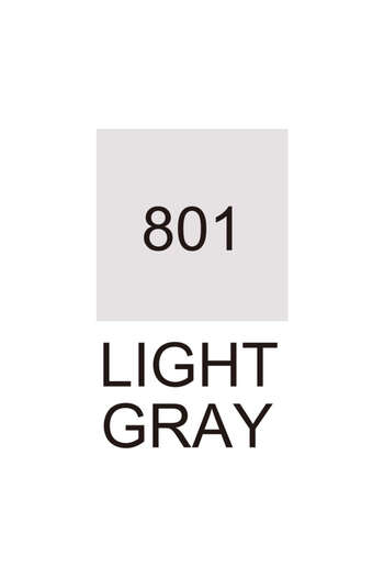 Zig Kurecolor Kc-3000 Twin S Marker - 801 Light Gray Pen