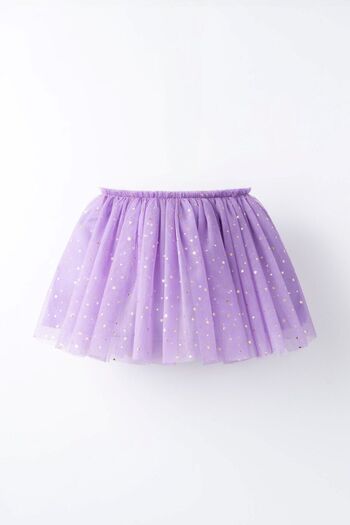 Banamio Gold Star Detailed Twinkle Tutu Skirt - Republic Day (23 April)