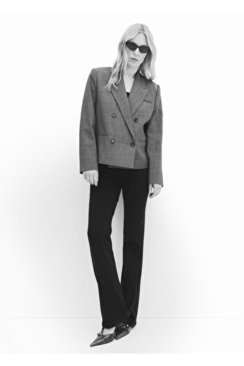 MANGO Woman Flared pregnant jeans