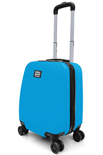 Coral High Mavi Mini Kabin Valizi 16507