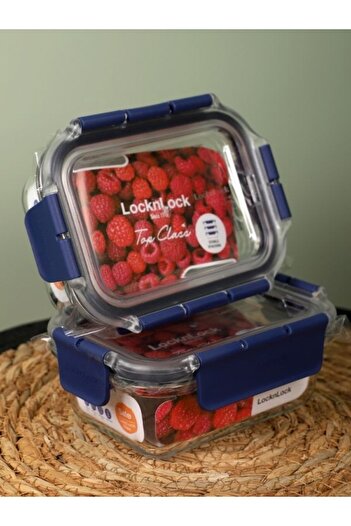 Viyalente Lock & Lock Airtight Glass Storage Container 380 ml| 400°C Safe as Heat