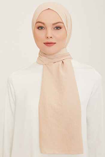 FRESCO SCARFS Armine Trend - Natural Soft Cotton Women's Hijab Shawl