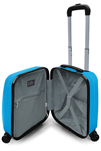 Coral High Mavi Mini Kabin Valizi 16507