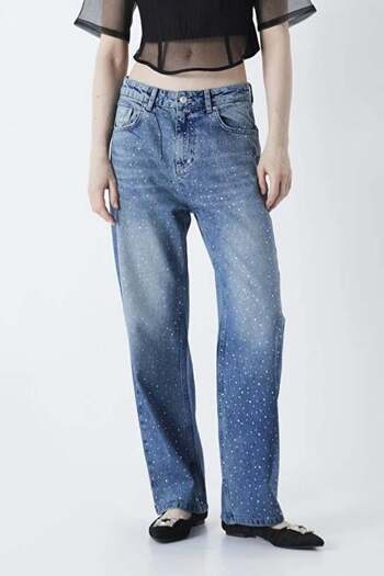 İpekyol Hotfix Printed Jean Pants