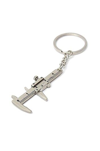 SPELT Mini Vernier Caliper Ruler Gauge Keychain 3 Cm