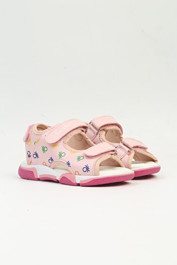 Benetton ® |   Bn-1281- 2105 Powder-Girl's Sandals