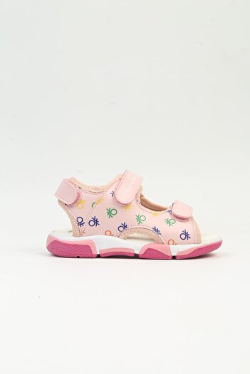 Benetton ® |   Bn-1281- 2105 Powder-Girl's Sandals