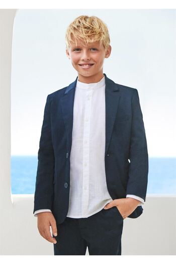 MAYORAL Navy Blue Thin American Boy's Jacket - 6470