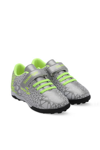 Slazenger Unisex Children's Football Shoes - CRYSTAL Gray