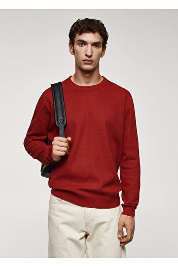 MANGO Man Textured cotton sweater