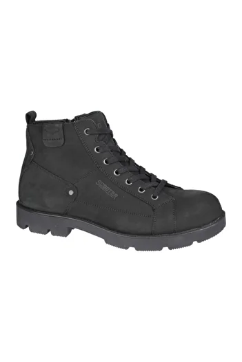 Scooter Δερμάτινες Μαύρες Ανδρικές Μπότες Casual M5635CS