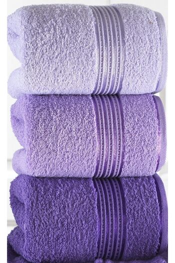 BİNNUR HOME Alia Soft 50x90 см, набір з 3 рушників для рук і обличчя
