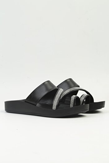 Pierre Cardin PC-3510 - 4300 Black Women's Slippers