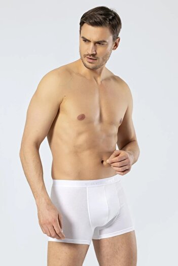 Cacharel 3 Men's Boxers - 47% Modal, 47% Cotton, 6% Elastane, Short Leg