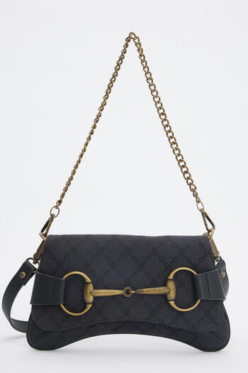 Manuka Black BLANCA Bag - Buckle Detailed