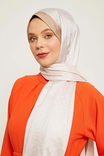 Levidor Monogram Patterned Ring Shawl