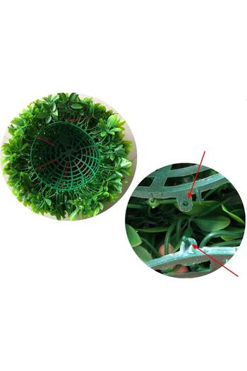 T.Concept Decorative Large Leaf 30 cm Boxwood Ball Green