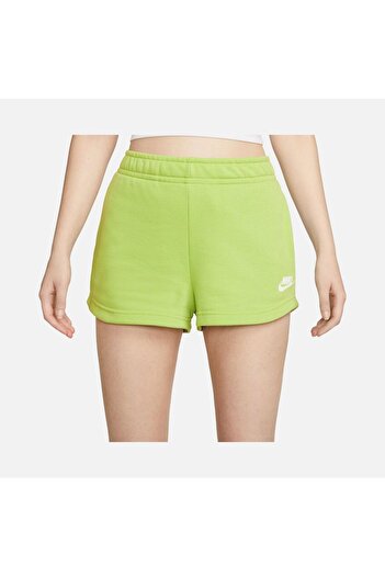Nike Sportswear Essentials Fleece Yeşil Kadın Şort DZ3511-332