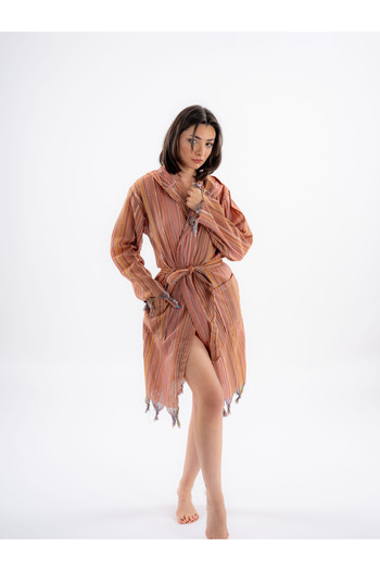 RASERSA Bathrobe Model Rainbow Peshtemal Beach Dress