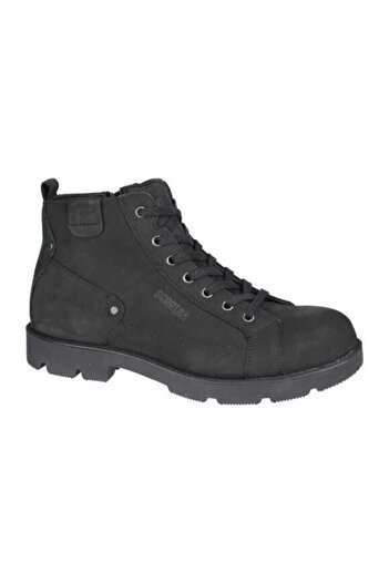 Scooter Δερμάτινες Μαύρες Ανδρικές Μπότες Casual M5635CS