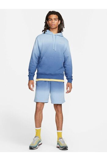 Nike Спортивний клуб + Френч-террі, фарбований у техніці «діп-дай» Pamuk Erkek Şort