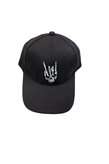 Touz Moda Pălărie punk cu craniu