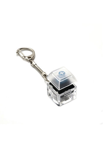 SPELT Mechanical Keyboard Key Switch Cherry Mx Blue Blue Switch Test Keychain