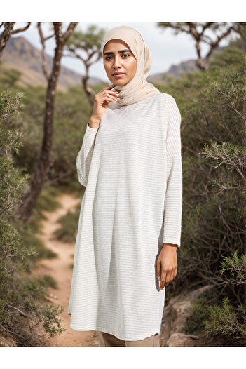 RESPİRO Bat Sleeve Glitter Tunic
