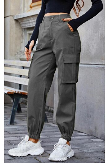 GHASSY CO. Ghassy Co.- Women's Hiking Cargo Pants, Light and Stretch, with Pockets and Dry Detail